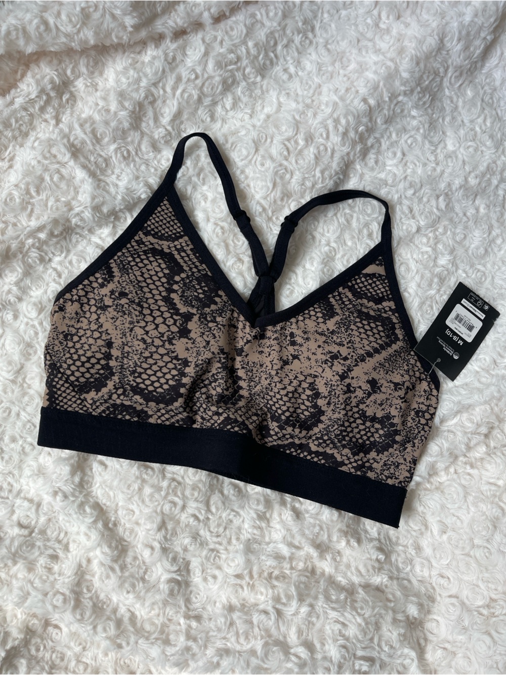 Printed Sports bra